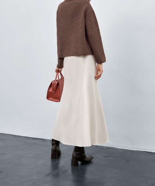 STYLE DELI(スタイルデリ)の「【Made in JAPAN】ロングマーメイドスカート(スカート・レディース・グレー/アイボリー・S1/S2/M2/M1)」の15枚目の写真