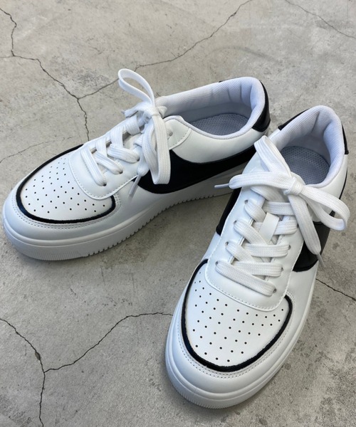 WEGO(ウィゴー)の「WEGO/ベーシックローカットスニーカー(スニーカー・レディース・ブルー系その他/その他1/オレンジ/ホワイト/ブラック・MEDIUM/LARGE)」の10枚目の写真