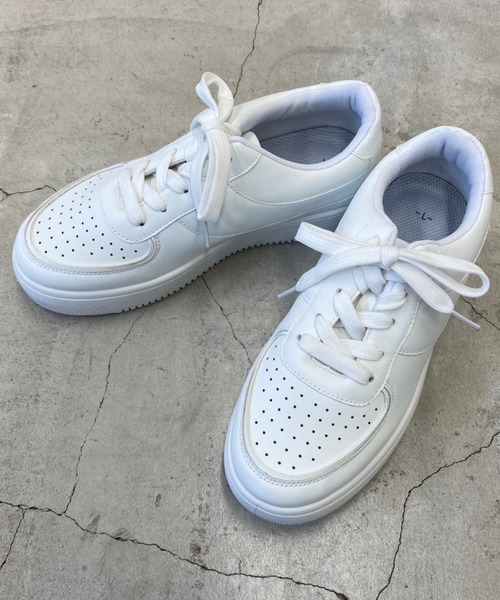 WEGO(ウィゴー)の「WEGO/ベーシックローカットスニーカー(スニーカー・レディース・ブルー系その他/その他1/オレンジ/ホワイト/ブラック・MEDIUM/LARGE)」の6枚目の写真