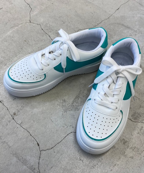 WEGO(ウィゴー)の「WEGO/ベーシックローカットスニーカー(スニーカー・レディース・ブルー系その他/その他1/オレンジ/ホワイト/ブラック・MEDIUM/LARGE)」の8枚目の写真