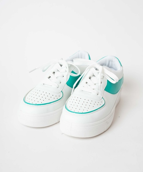 WEGO(ウィゴー)の「WEGO/ベーシックローカットスニーカー(スニーカー・レディース・ブルー系その他/その他1/オレンジ/ホワイト/ブラック・MEDIUM/LARGE)」の12枚目の写真