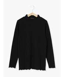 Samansa Mos2 | リブハイネックカットソー(Tシャツ/カットソー)