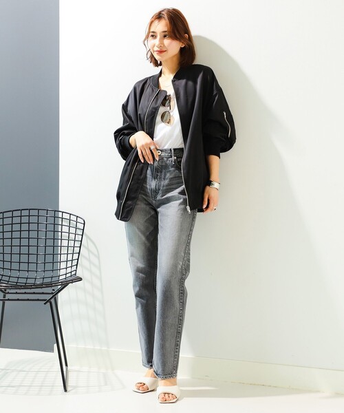 B:MING by BEAMS（ビーミングバイビームス）の「B:MING by BEAMS / 撥水 MA-1（MA-1・レディース・オリーブ/オフホワイト/ピンク/ブラック/グリーン系その他5・SMALL/MEDIUM/LARGE）」の9枚目の写真