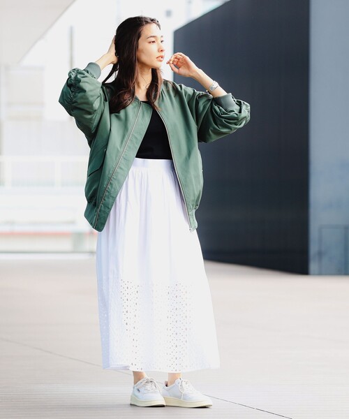 BEAMS リラックスフィット MA-1 （撥水）