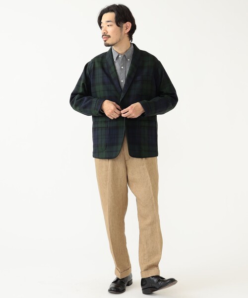 BEAMS PLUS（ビームスプラス）の「BEAMS PLUS / 強撚ウール チェック 1