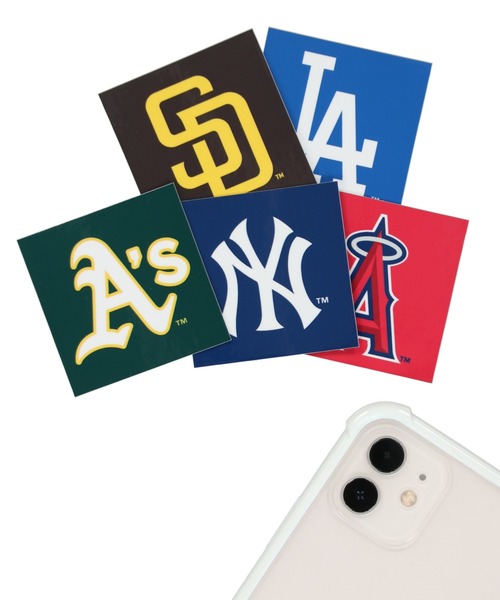 MLB（メジャーリーグベースボール）の「【MLB/メジャーリーグベースボール】TEAMロゴ ステッカー（ステッカー/テープ・メンズ・C/A/D/E/B・ONESIZE）」の8枚目の写真