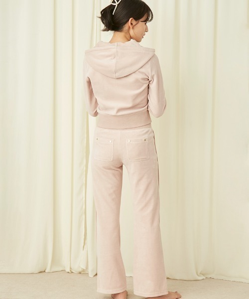 SNIDEL HOME（スナイデルホーム）の「ソフトベロアショートパーカー