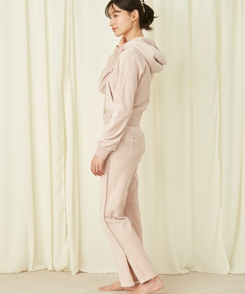 SNIDEL HOME（スナイデルホーム）の「ソフトベロアショートパーカー