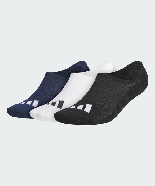 3P ローカット クッションソックス【adidas Golf/アディダス
