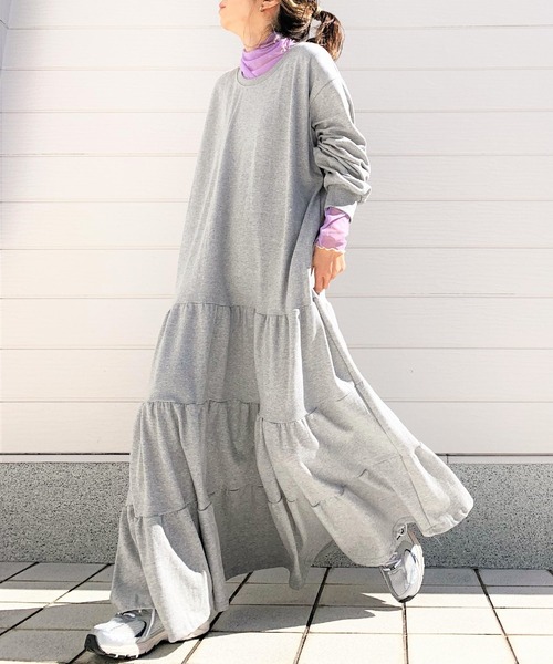 Q（キュー）の「シアータートル（Tシャツ/カットソー・レディース・ラベンダー/ブラック/アイボリー・MEDIUM）」の10枚目の写真