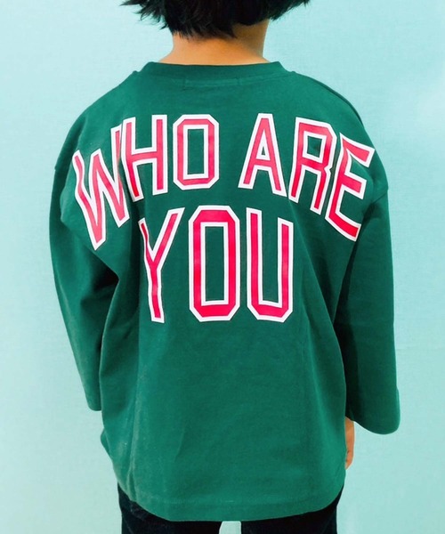 THE CASUAL(カジュアル)の「選べる16カラー 長袖Tシャツ BIGロンT(Tシャツ/カットソー・キッズ・ブラック系1/グレー系1/ネイビー/ベージュ/チャコール/ダークグリーン系1/杢グレー/ダークグリーン/オフホワイト/ホワイト系3/ブラック系2/ベージュ系1/スカイブルー/ブラック/ホワイト系1/ホワイト系2・110cm/120cm/130cm/140cm/150cm/160cm)」の15枚目の写真