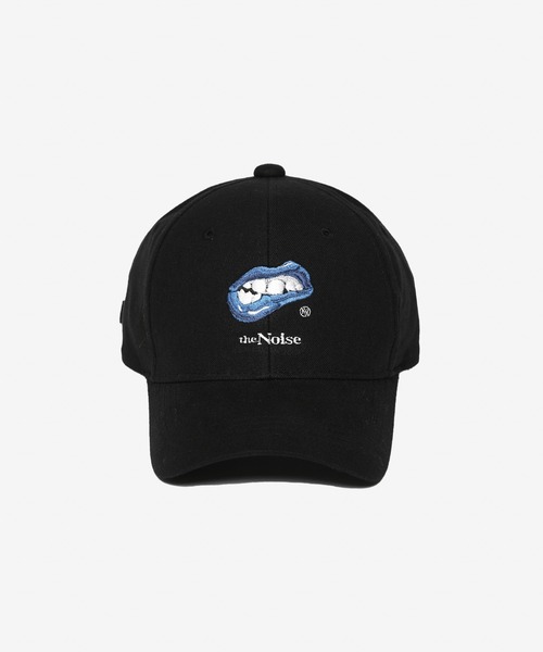 LEGENDA（レジェンダ）の「レジェンダ Blue Lip エンブロイダリー キャップ  / LEGENDA Blue Lip Embroidery Cap（キャップ・メンズ・ブラック・FREE）」の2枚目の写真