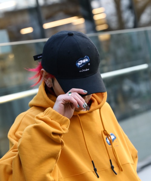 LEGENDA（レジェンダ）の「レジェンダ Blue Lip エンブロイダリー キャップ  / LEGENDA Blue Lip Embroidery Cap（キャップ・メンズ・ブラック・FREE）」の6枚目の写真