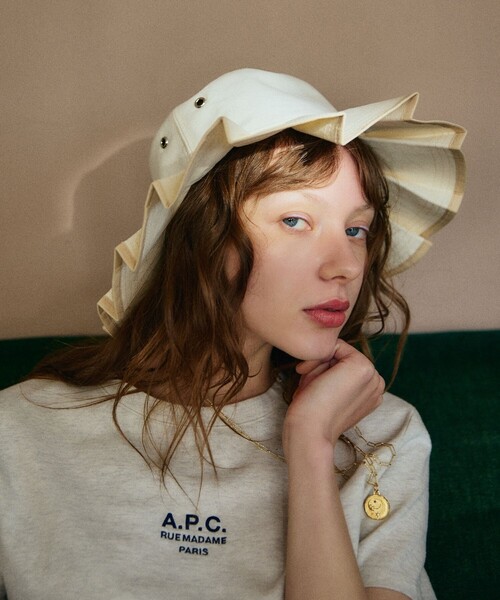 FREAK'S STORE（フリークスストア）の「Casselini/キャセリーニ プリーツハット（ハット・レディース・ホワイト/ブラウン/ブラック・ONE SIZE）」の12枚目の写真