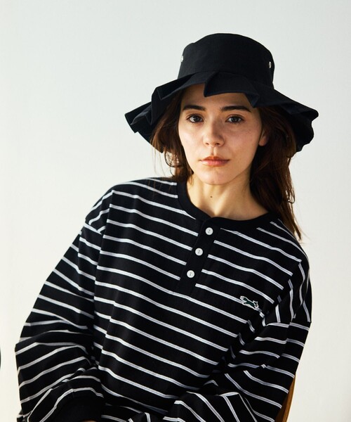 FREAK'S STORE（フリークスストア）の「Casselini/キャセリーニ プリーツハット（ハット・レディース・ホワイト/ブラウン/ブラック・ONE SIZE）」の11枚目の写真