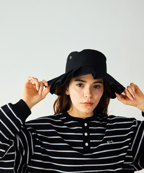 FREAK'S STORE（フリークスストア）の「Casselini/キャセリーニ プリーツハット（ハット・レディース・ホワイト/ブラウン/ブラック・ONE SIZE）」の5枚目の写真