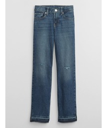 GAP（ギャップ）の「ウォッシュウェル ミッドライズ ダメージ '90S ルーズフィットデニム (キッズ)（デニムパンツ・キッズ）」