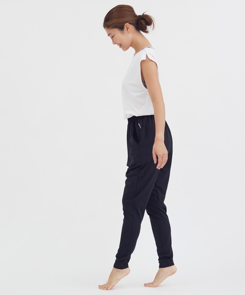 Julier Yoga and Relax（ジュリエヨガアンドリラックス）の「Julier Ecocoベア天竺チュニック（その他トップス・レディース・ブラック/ホワイト/ピンク・1/0）」の13枚目の写真