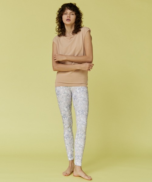 Julier Yoga and Relax（ジュリエヨガアンドリラックス）の「Julier Ecocoベア天竺チュニック（その他トップス・レディース・ブラック/ホワイト/ピンク・1/0）」の14枚目の写真