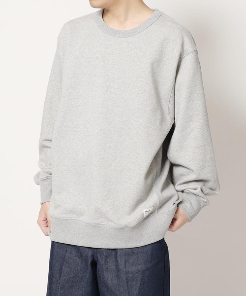 【美品】半額以下　NBB　WEEKEND　グレー トレーナー　サイズ1 NANGA（ナンガ）の「NANGA/ナンガ ECO HYBRID SWEATSHIRT