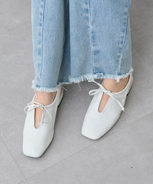 COLONY 2139 | サイドオープンフラットシューズ(パンプス)