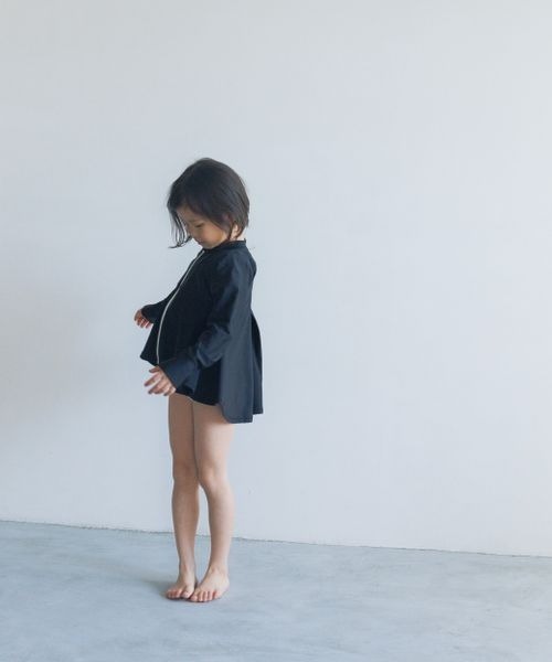 LOWRYS FARM（ローリーズファーム）の「ＳＷＩＭラッシュガードガール　182300（その他トップス・キッズ・ライトグレー/ブラック/ブラウン・110cm/120cm/130cm）」の20枚目の写真