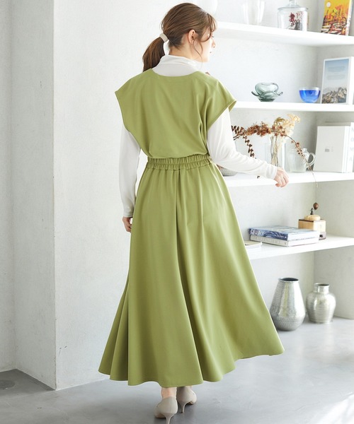 Honeys（ハニーズ）の「キーネックベスト（ベスト）」 - WEAR