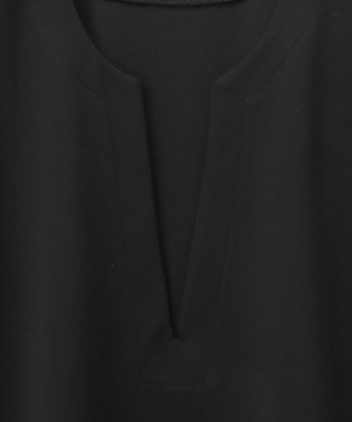 Honeys(ハニーズ)の「キーネックベスト(ベスト・レディース・ブラック/ライム/グレイッシュベージュ/ネイビー/アイボリー/モカ・L/S/LL/M)」の14枚目の写真