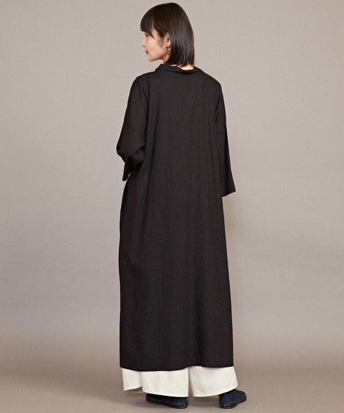 カヤ（カヤ）の「【カヤ】夕映えワンピース（ワンピース・レディース・グリーン系その他/スミクロ/レッド/ライトグレー/ダークネイビー・FREE）」の21枚目の写真