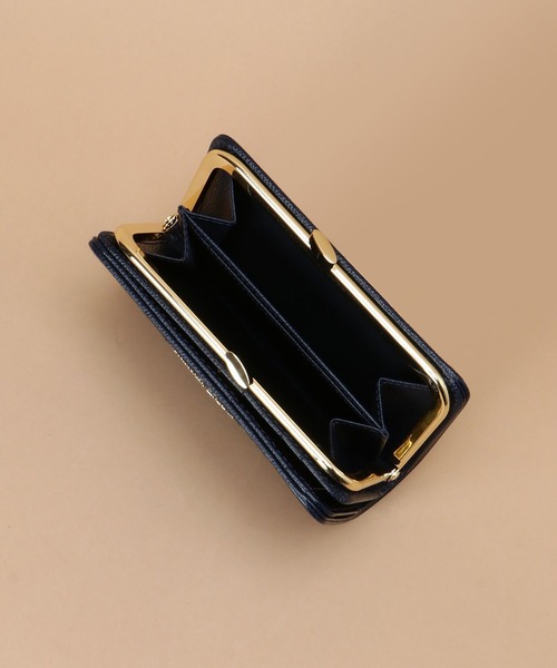 Samantha Thavasa（サマンサタバサ）の「Denim ST Jacquard二つ折り口金財布（財布・レディース・オフホワイト/ターコイズブルー/フューシャピンク/ネイビー・FREE）」の17枚目の写真