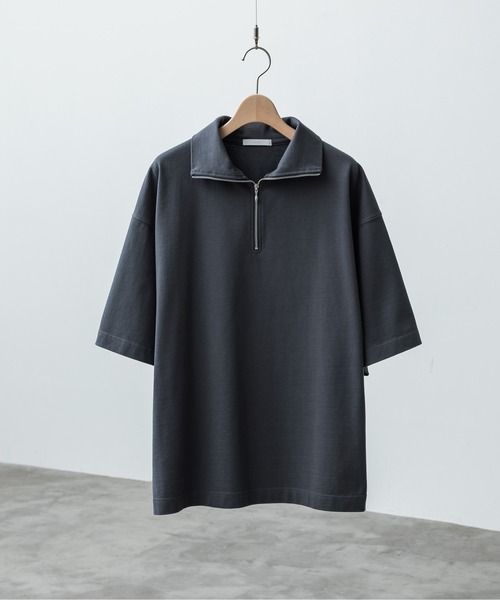 HALF ZIP LOOSE FIT TEE（Tシャツ/カットソー）｜WYM LIDNM