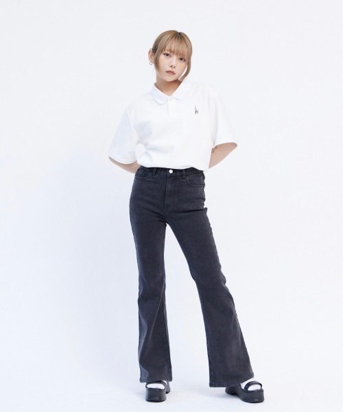 whoverフレアデニム Levi's リーバイス フレアデニム フレアパンツ レディース