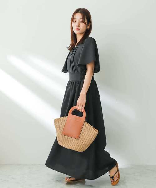 SENSE OF PLACE by URBAN RESEARCH（センスオブプレイスバイアーバンリサーチ）の「ペーパーMIXトートバッグ（トートバッグ・レディース・アイボリー/ベージュ・ONE）」の8枚目の写真