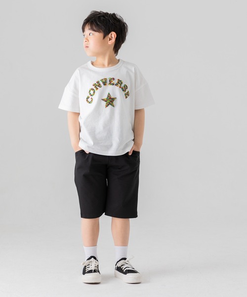 CONVERSE(コンバース)の「CONVERSE / コンバース ロゴ半袖Tシャツ(Tシャツ/カットソー・キッズ・C/F/H/A/D/E/B/G/I・130cm/100cm/110cm/90cm/120cm/80cm)」の10枚目の写真