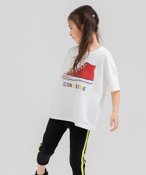 CONVERSE(コンバース)の「CONVERSE / コンバース ロゴ半袖Tシャツ(Tシャツ/カットソー・キッズ・C/F/H/A/D/E/B/G/I・130cm/100cm/110cm/90cm/120cm/80cm)」の20枚目の写真