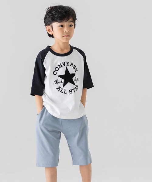 CONVERSE(コンバース)の「CONVERSE / コンバース ロゴ半袖Tシャツ(Tシャツ/カットソー・キッズ・C/F/H/A/D/E/B/G/I・130cm/100cm/110cm/90cm/120cm/80cm)」の14枚目の写真