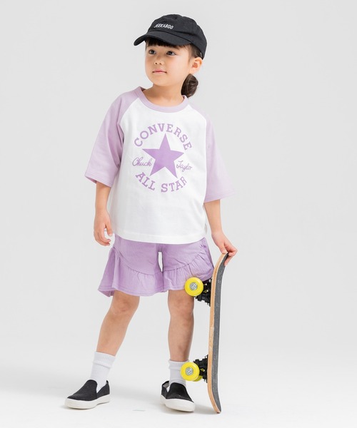 CONVERSE(コンバース)の「CONVERSE / コンバース ロゴ半袖Tシャツ(Tシャツ/カットソー・キッズ・C/F/H/A/D/E/B/G/I・130cm/100cm/110cm/90cm/120cm/80cm)」の17枚目の写真