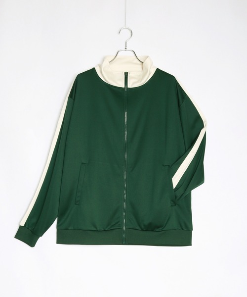 WESTSEA（ウエストシー）の「長袖 ライントラックジャケット（ジャージ・メンズ・ワイン/ブラック/ナチュラル/オレンジ/ベージュ系その他/グリーン/ネイビー/イエロー/ベージュ系その他2/サックスブルー/ブルー・M/L）」の14枚目の写真