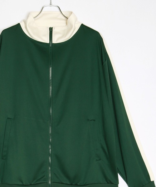 WESTSEA（ウエストシー）の「長袖 ライントラックジャケット（ジャージ・メンズ・ワイン/ブラック/ナチュラル/オレンジ/ベージュ系その他/グリーン/ネイビー/イエロー/ベージュ系その他2/サックスブルー/ブルー・M/L）」の15枚目の写真