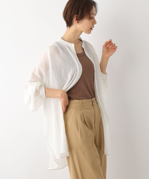 siegページ セール】シアーチュニックハオリ 163561（シャツ/ブラウス）｜LEPSIM