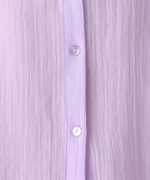 siegページ LEPSIM（レプシィム） シャツ ブラウス シアーチュニックハオリ 163561