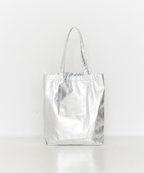 collex（コレックス）の「メタリックポケッタブルトートバッグ（トートバッグ・レディース・ゴールド/シルバー・フリー）」の10枚目の写真
