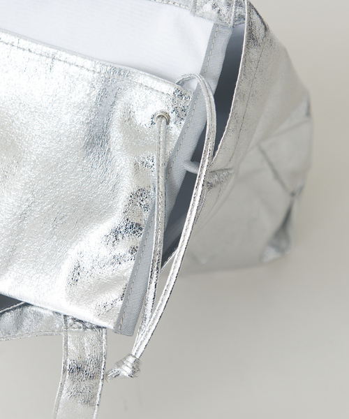 collex（コレックス）の「メタリックポケッタブルトートバッグ（トートバッグ・レディース・ゴールド/シルバー・フリー）」の15枚目の写真