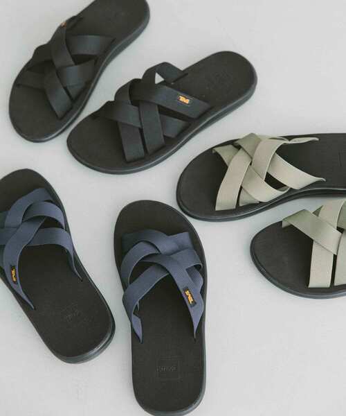 Teva(テバ)の「Teva VOYA SLIDE(サンダル・メンズ・ネイビー/オリーブ/ブラック・26/27/28)」の7枚目の写真