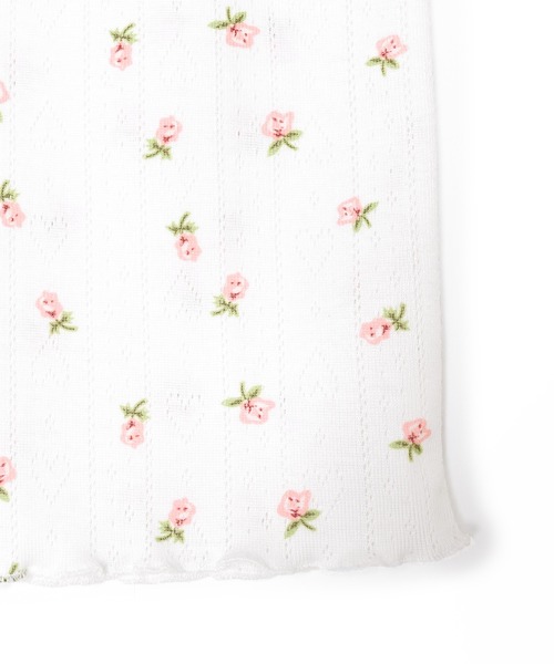 Alley by w closet（アリーバイダブルクローゼット）の「【Alley】レトロ柄レースキャミ（キャミソール・レディース・ホワイト×ブルー/ホワイト系その他/レッド系その他/ホワイト×イエロー/ホワイト系その他2・FREE）」の13枚目の写真