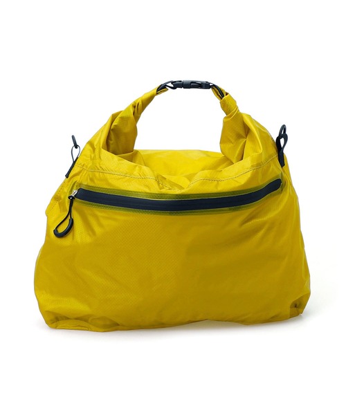 Nahe(ネーエ)の「nahe ネーエ ドライバッグ 2WAY 防水 折りたたみ サコッシュ 10L(L)(エコバッグ/サブバッグ・メンズ・ブラック/ターコイズブルー/イエロー/オレンジ/ライトグレー/ダークグリーン・FREE)」の12枚目の写真