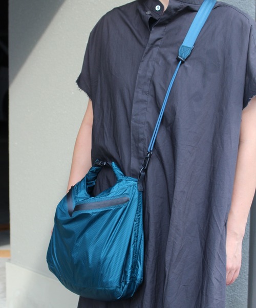 nahe ネーエ ドライバッグ 2WAY 防水 折りたたみ サコッシュ 10L（L