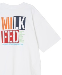 MILKFED. | CUTOUT WIDE S/S TEE(Tシャツ/カットソー)