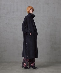 SHAREEF（シャリーフ）の「ANGORA MELTON BALMACAAN COAT（ステン