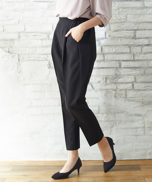 OBSIDIAN テーパードパンツ ブラック S OBSIDIAN テーパードパンツ ブラック S ゴルフ